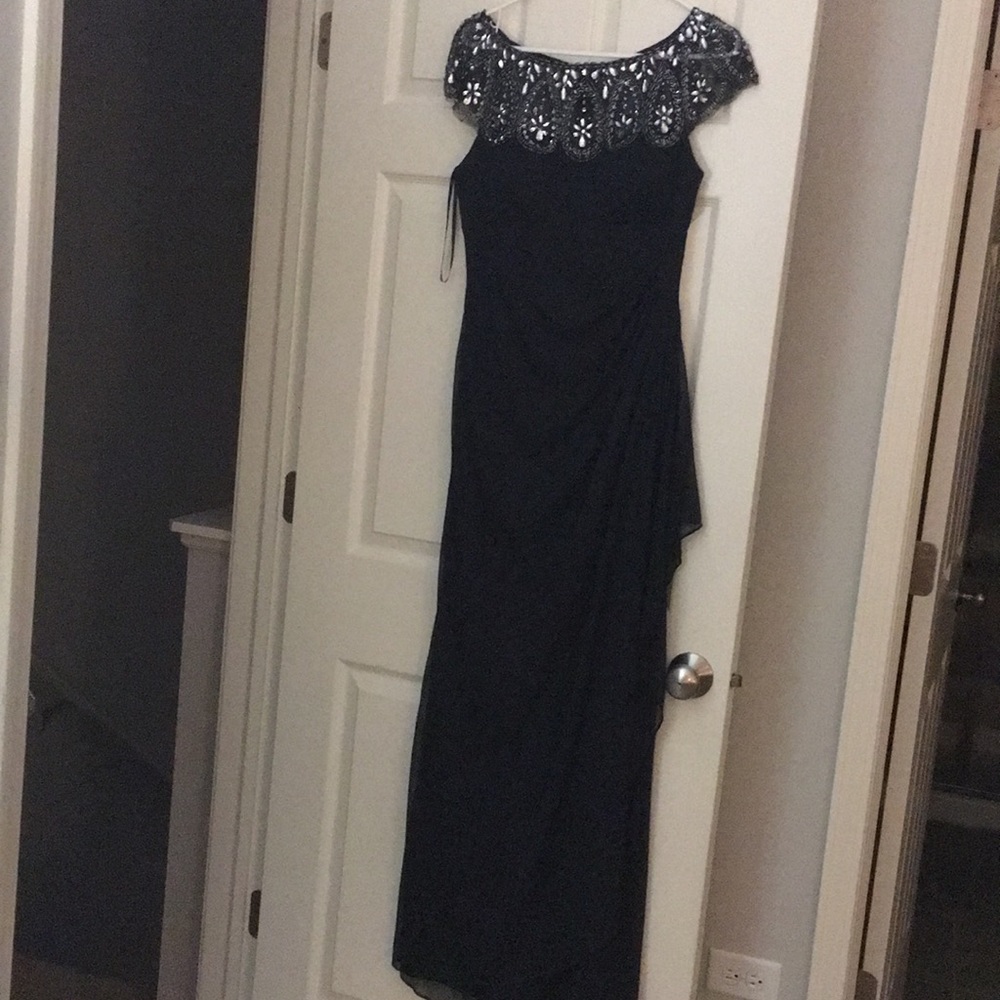 Black long formal dress from Nordstrom